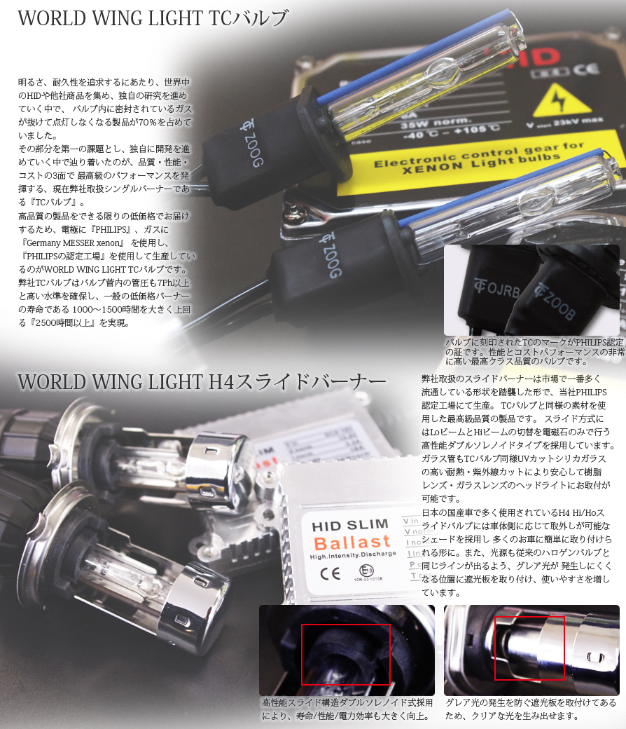 高品質HID